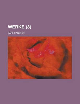 Book cover for Werke Volume 8