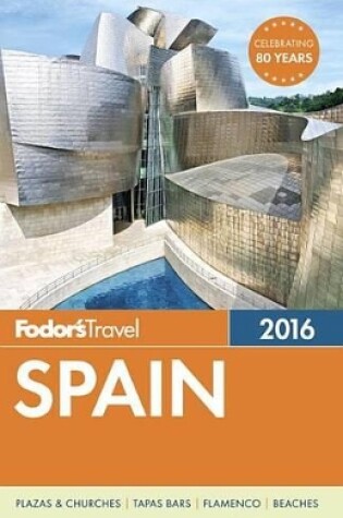 Cover of Fodor's Spain 2016