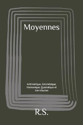 Book cover for Moyennes
