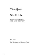 Cover of Shelf Life: Essays, Memoirs and an Interview