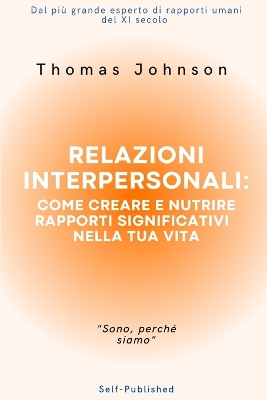 Book cover for Relazioni Interpersonali