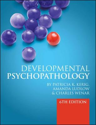 Book cover for Developmental Psychopathology: From Infancy through Adolescence