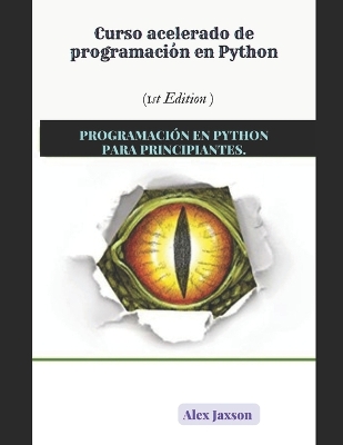 Book cover for Curso acelerado de programación en Python