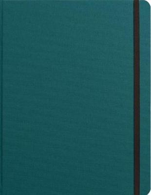 Book cover for Shinola Journal, HardLinen, Grid, Dark Teal (5.25x8.25)