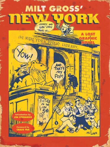 Book cover for Milt Gross' New York