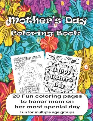 Book cover for Mother's Day Coloring Book