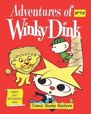 Book cover for Adventures of WINKY DINK, # 75, MARCH 1957