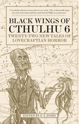 Book cover for Black Wings of Cthulhu (Volume Six)