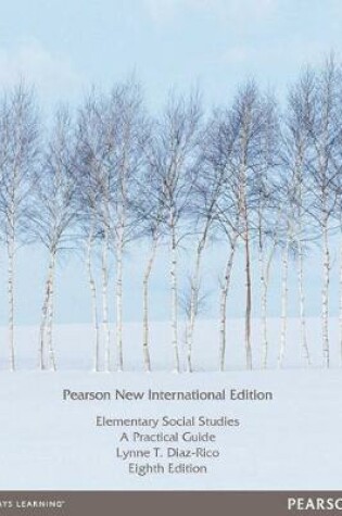 Cover of Elementary Social Studies Pearson New International Edition, plus MyEducationLab without eText