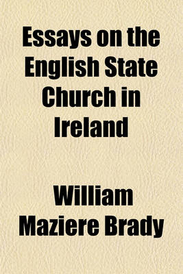 Book cover for Essays on the English State Church in Ireland