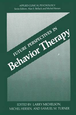 Cover of Future Perspectives in Behavior Therapy