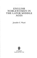 Cover of English Noblewomen in the Later Middle Ages