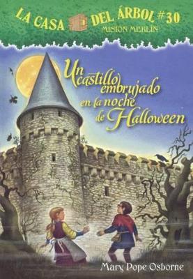 Book cover for Un Castillo Embrujado En La Noche de Halloween (Haunted Castle on Hallow's Eve)