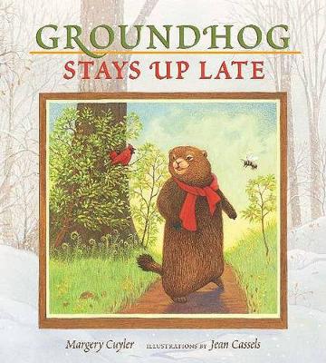 Book cover for Groundhog Stays Up Late