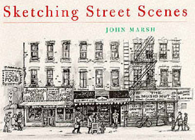 Book cover for Sketching Street Scenes