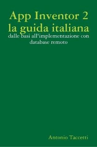 Cover of App Inventor 2, la guida italiana