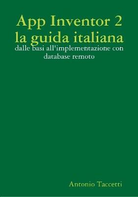 Book cover for App Inventor 2, la guida italiana