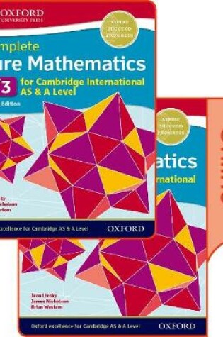 Cover of Pure Mathematics 1 for Cambridge International AS & A Level