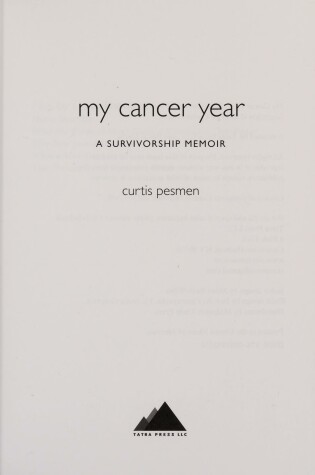 Cover of My Cancer Year