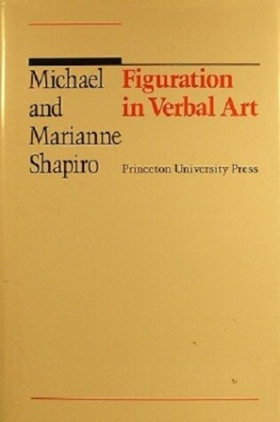 Cover of Figuration in the Verbal Art