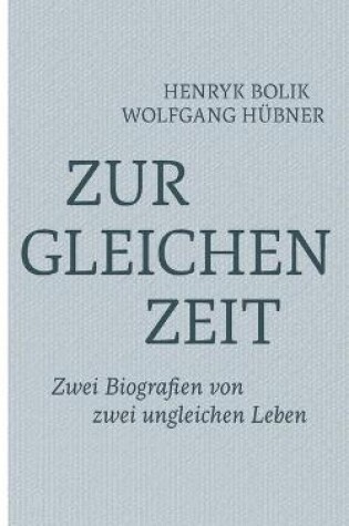 Cover of Zur gleichen Zeit