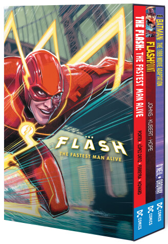 Book cover for The Flash: The Fastest Man Alive Box Set