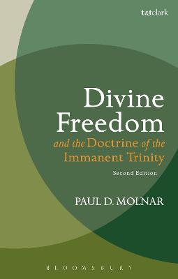 Book cover for Divine Freedom and the Doctrine of the Immanent Trinity