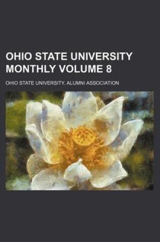 Cover of Ohio State University Monthly Volume 8