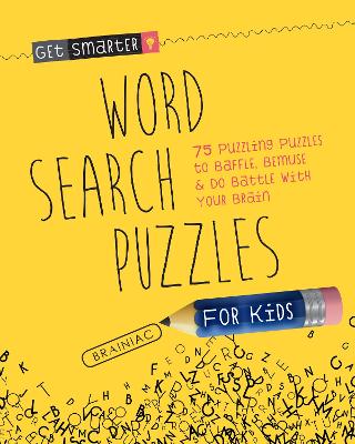 Book cover for Get Smarter: Word Search Puzzles for Kids