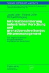 Book cover for Internationalisierung industrieller Forschung und grenzüberschreitendes Wissensmanagement