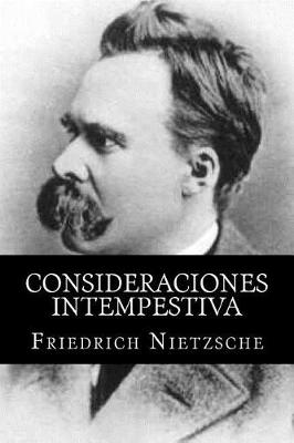 Book cover for Consideraciones Intempestiva (Spanish Edition)