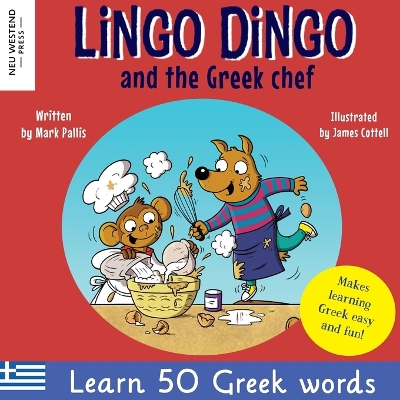 Book cover for Lingo Dingo and the Greek chef