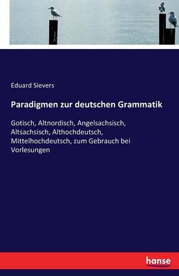 Book cover for Paradigmen zur deutschen Grammatik