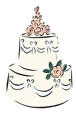 Book cover for Wedding Journal Wedding Cake Light Color
