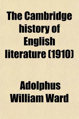 Book cover for The Cambridge History of English Literature (1910)