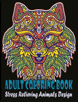 Book cover for Adult Coloring Book