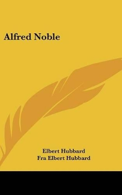 Book cover for Alfred Noble