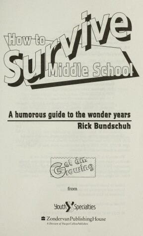 Book cover for How to Survive Middle School
