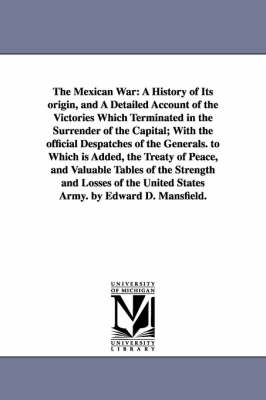 Book cover for The Mexican War