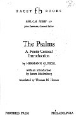 Cover of Psalms