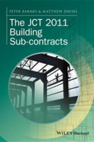 Cover of The JCT 2011 Building Sub-contracts