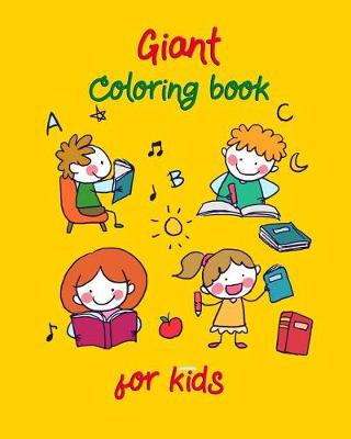 Book cover for Giant Coloring Book for Kids