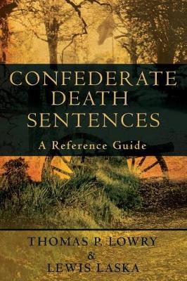 Book cover for Confederate Death Sentences