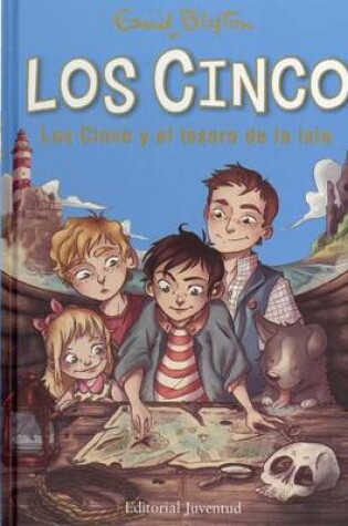 Cover of Los Cinco y el tesoro de la isla