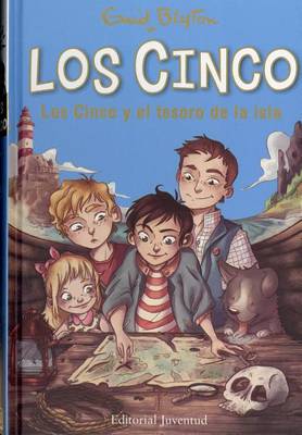 Book cover for Los Cinco y el tesoro de la isla