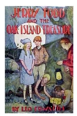 Book cover for Jerry Todd and the Oak Island Treasure