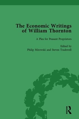 Book cover for The Economic Writings of William Thornton Vol 3