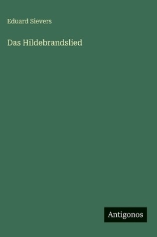 Cover of Das Hildebrandslied