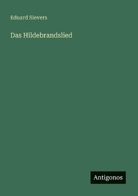 Book cover for Das Hildebrandslied