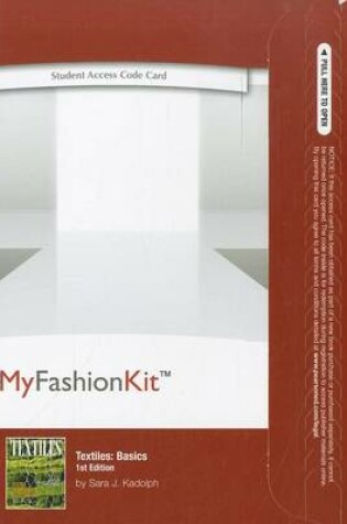 Cover of MyFashionKit -- Access Card -- for Textiles